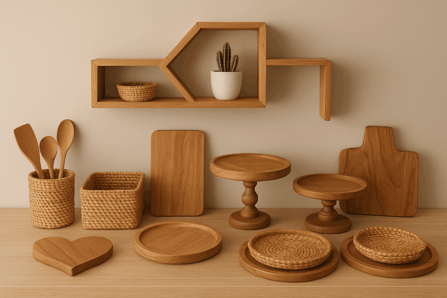 چرا انتخاب لوازم چوبی دکوراتیو، گرما و آرامش را به خانه می‌آورد؟