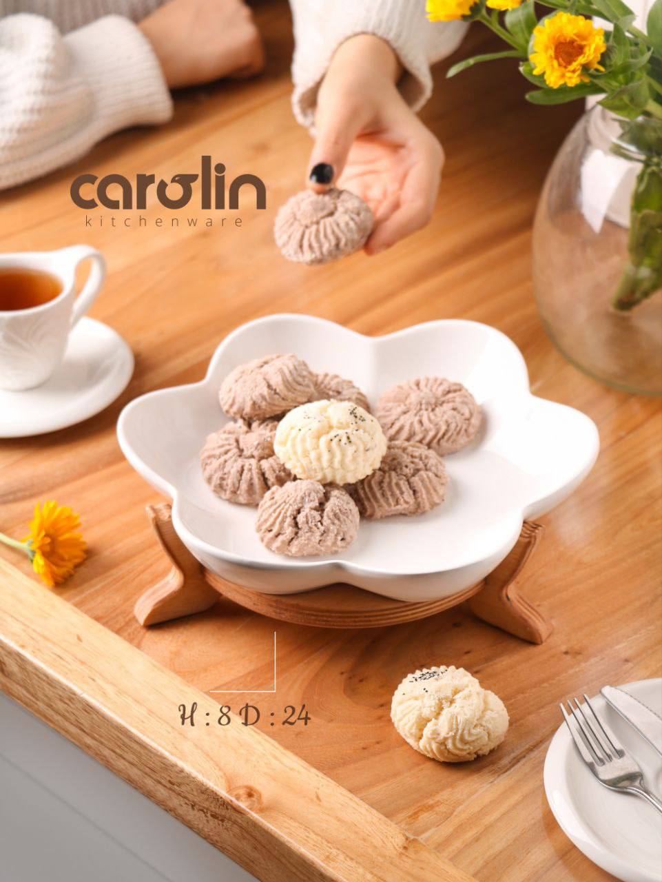 شیرینی خوری سرامیکی لاله